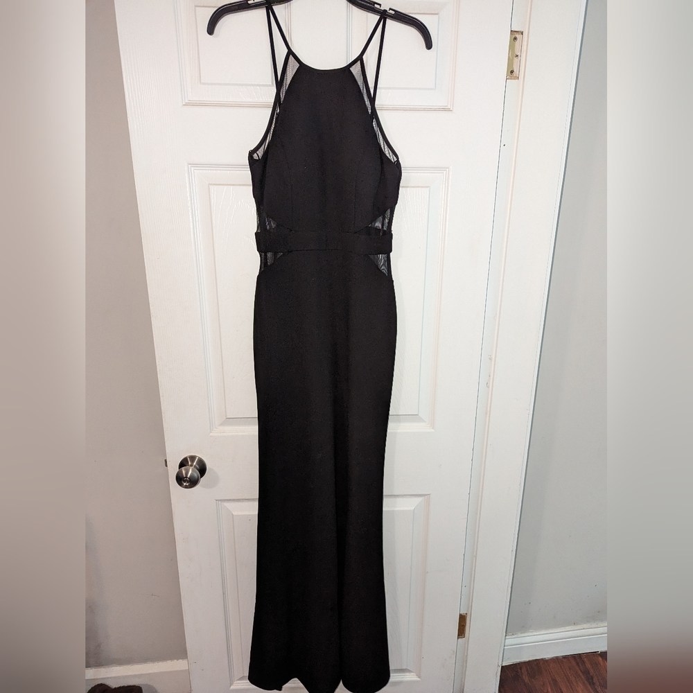Maxi black dress